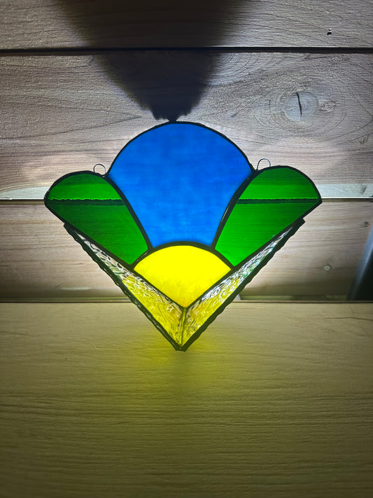 Small glass shelf