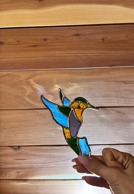 Small Glass Hummingbird